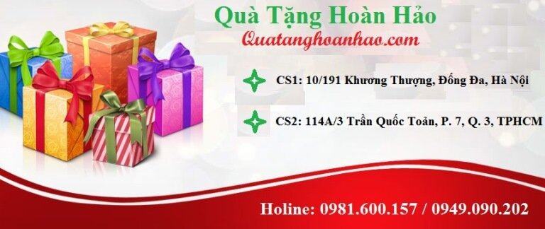 Shop quà tặng giá rẻ ở Hà Nội và TPHCM – Quà Tặng Hoàn Hảo