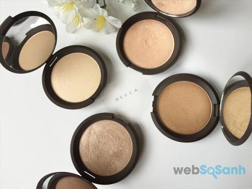 Phấn highlighter dạng nén Becca Shimtering Skin Perfector