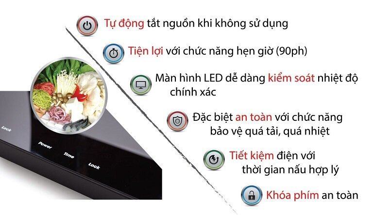 Đánh giá bếp từ đôi elmich