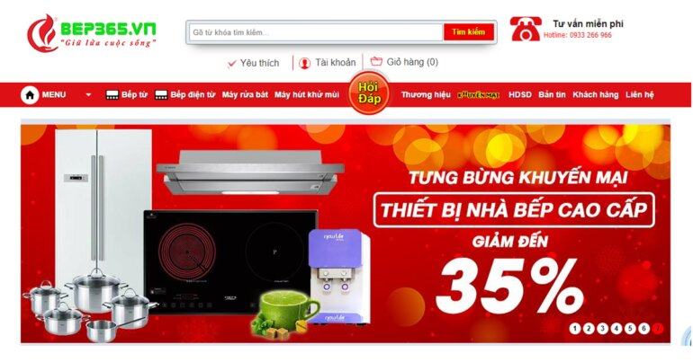 Bep365.vn – Đại lý cung cấp thiết bị LORCA chính hãng