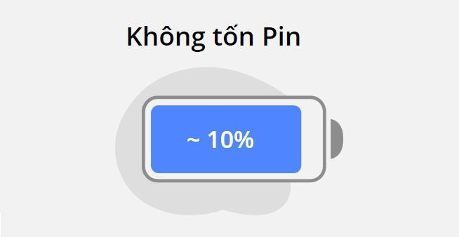 Bluezone này có hao pin không?