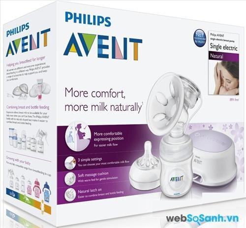 Hướng dẫn sử dụng máy hút sữa đơn Philips AVENT SCF332/01