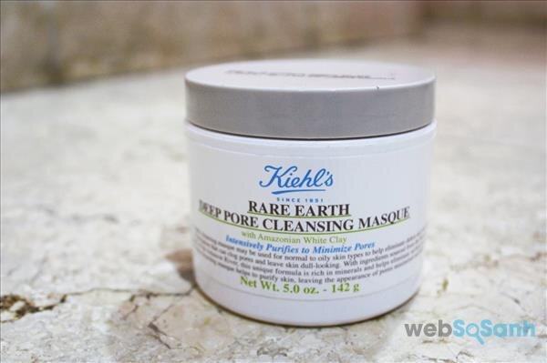 Mặt nạ đất sét Kiehl's Rare Earth Pore Cleansing