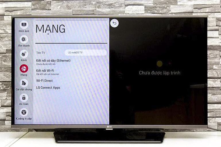 Tại sao tivi không kết nối được Wifi: Tivi Samsung, Sony, LG