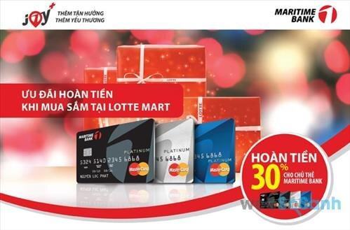 Hướng dẫn làm thẻ tín dụng Visa – Mastercard ngân hàng Maritime Bank