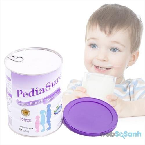 Cách pha sữa bột Pediasure giúp tăng cân nhanh cho bé