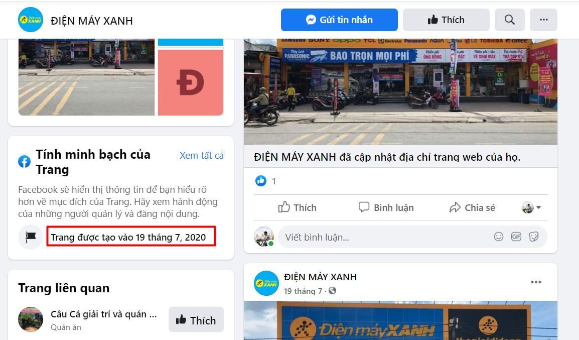 Cảnh báo giả mạo Điện máy XANH: Trung tâm bảo hành, fanpage, website…