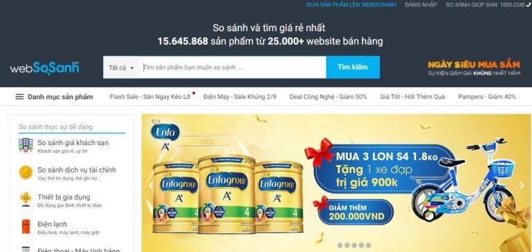 Websosanh là gì ? Đăng hàng lên websosanh như thế nào ?