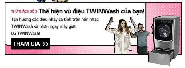 Thể hiện điệu nhảy Twin Wash của bạn