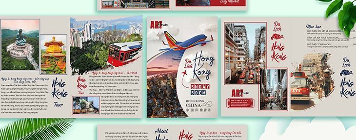 Danh mục mô hình số 02: Quảng cáo tour du lịch Hồng Kông