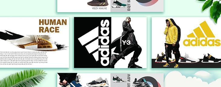 Catalogue mẫu số 04: Ra mắt giày Adidas giày dép