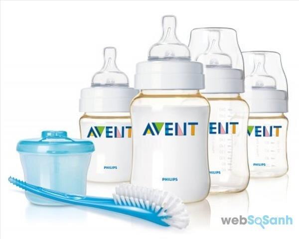 Bình sữa Philips Avent không lưu lại mùi sữa sau khi sử dụng