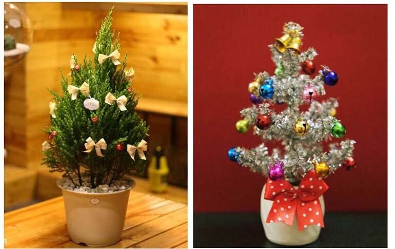 CHÁY HÀNG cây thông noel mini và đồ trang trí mùa giáng sinh 2018