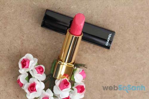 Son Chanel Rouge Allure với tông hồng cực ngọt ngào và thiết kế vô cùng sang chảnh