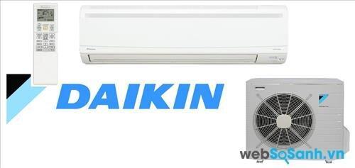 Điều hòa 2 chiều Daikin nổi tiếng chất lượng nhưng giá hơi đắt.