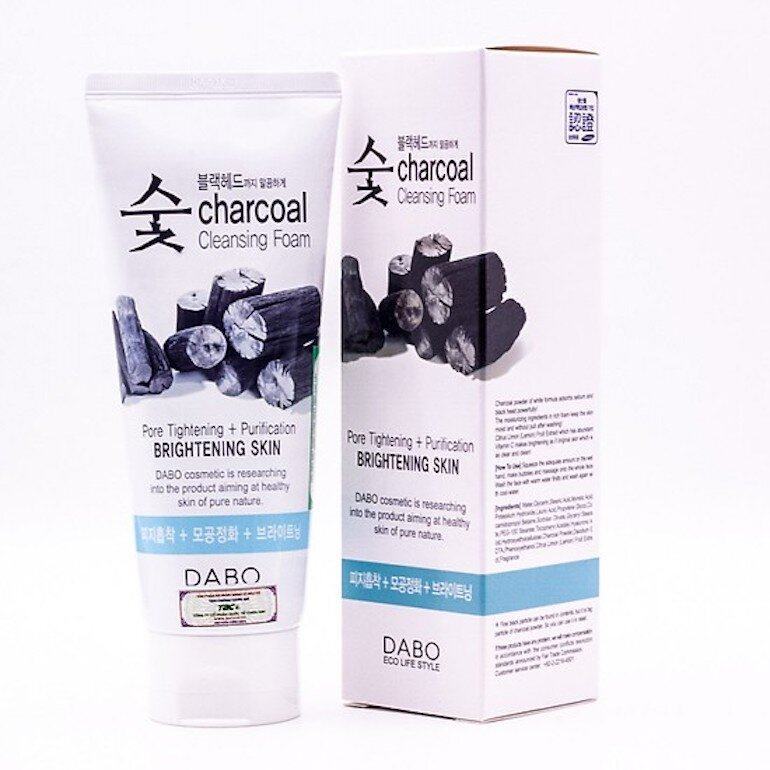 Dabo Charcoal Cleansing Foam