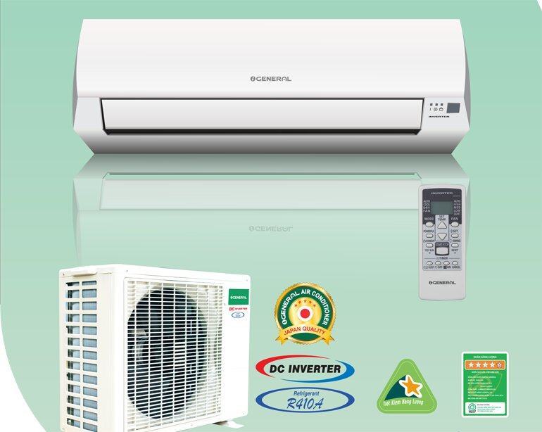 Điều hòa General 12000btu inverter ASGG12JLTB-V: sự lựa chọn tuyệt vời cho các phòng diện tích vừa