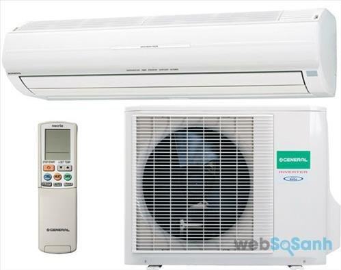 Máy điều hòa General 12000btu 2 chiều inverter có tiết kiệm điện không?