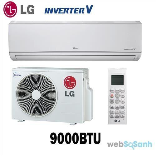 Điều hòa máy lạnh LG inverter V 9000 BTU có tiết kiệm điện?