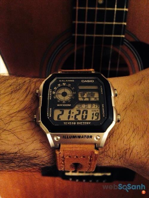 Đồng hồ Casio AE-1200WH đang làm mưa làm gió trên thị trường