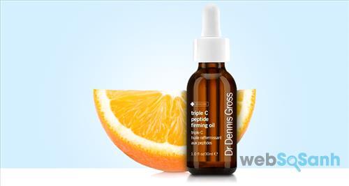 Dầu chăm sóc da Dr. Dennis Gross Skincare Triple C Peptide Firming Oil