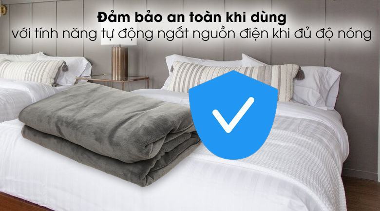 Dùng chăn điện có an toàn không? Những lưu ý khi sử dụng chăn điện