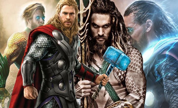 Thor vs Aquaman: Hài hước hơn 