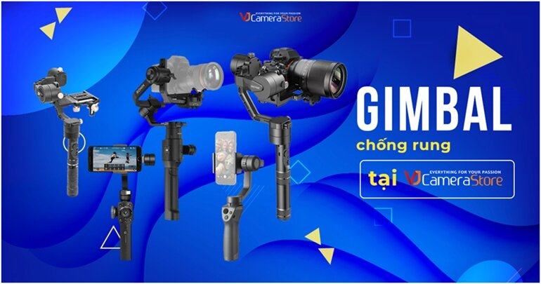 Mua Gimbal chống rung chính hãng DJI, Zhiyun ở đâu uy tín?