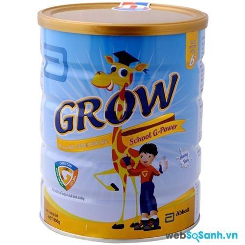 Sữa bột Abbott Grow School G-Power 6+ cho bé từ 6 đến 10 tuổi