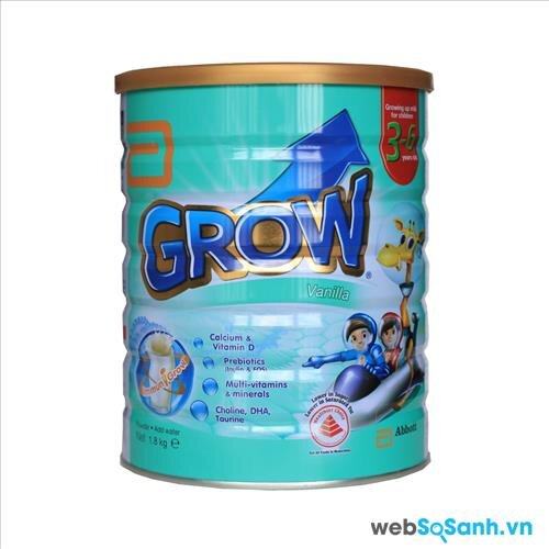 Sữa bột Abbott Grow Singapore dinh dưỡng cho bé biếng ăn, gầy còm