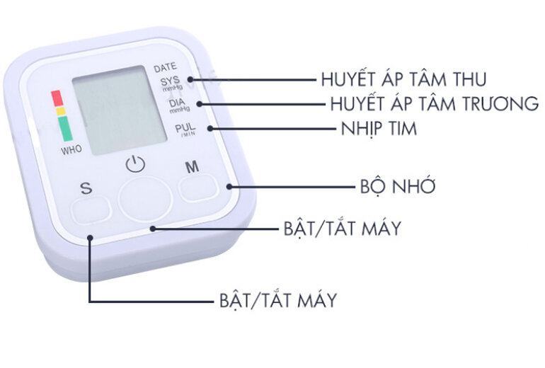 Hướng dẫn cách sử dụng máy đo huyết áp Fusaka