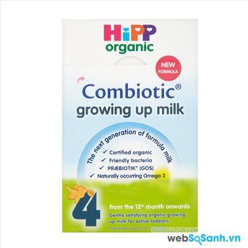 Những lí do nên chọn sữa bột Hipp 4 Combiotic cho bé trên 3 tuổi