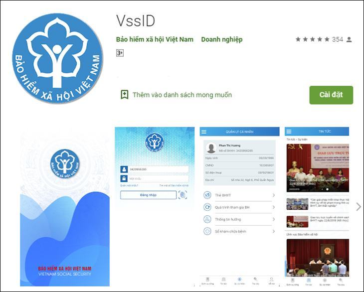 Hướng dẫn cách tra cứu BHXH, BHYT online tại nhà bằng ứng dụng VssID