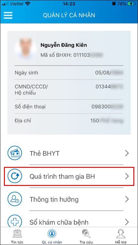 Chọn quy trình tham gia mặc áo ngực