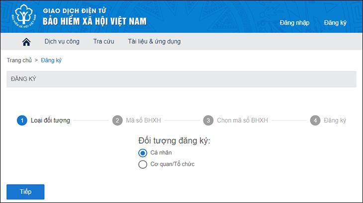 Chọn một người đăng ký