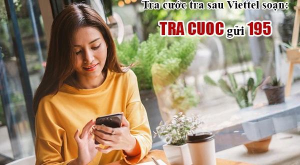 Kiểm tra cước trả sau Viettel qua SMS