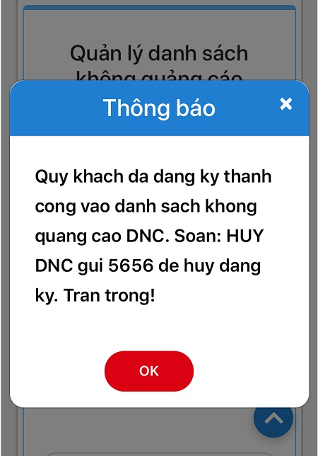 đăng kí thành công