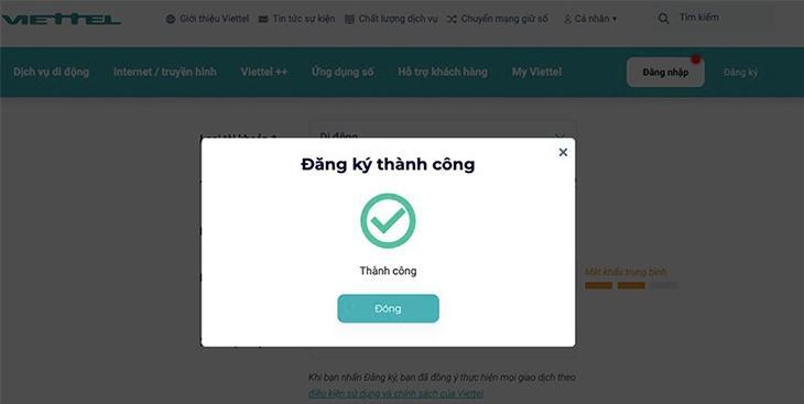     Thông tin xác nhận thành công