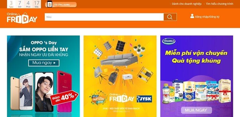 Hướng dẫn tải app Online Friday cho Android và iOS