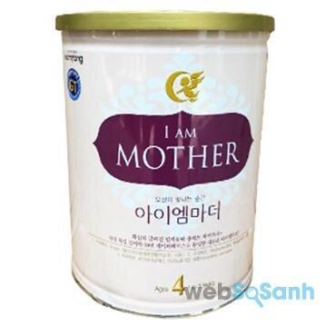 Bảng giá sữa bột XO I am mother cập nhật tháng 7/2016