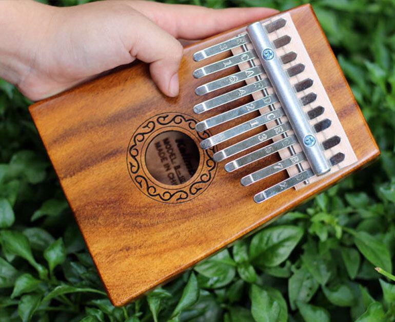 Cần đàn 17 nốt kalimba / gỗ Mahogany 