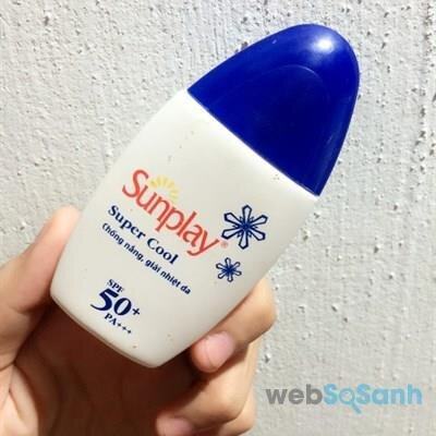 Review kem chống nắng Sunplay Super Cool SPF50+ PA++++- Sữa chống nắng, giải nhiệt da