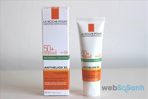 đánh giá kem chống nắng Laroche-Posay Gel Cream Dry Touch SPF 50 +