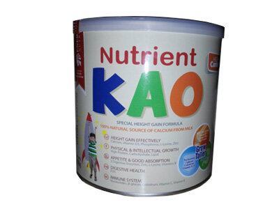 Sữa bột Nutrient KAO giúp bé phát triển chiều cao vượt trội