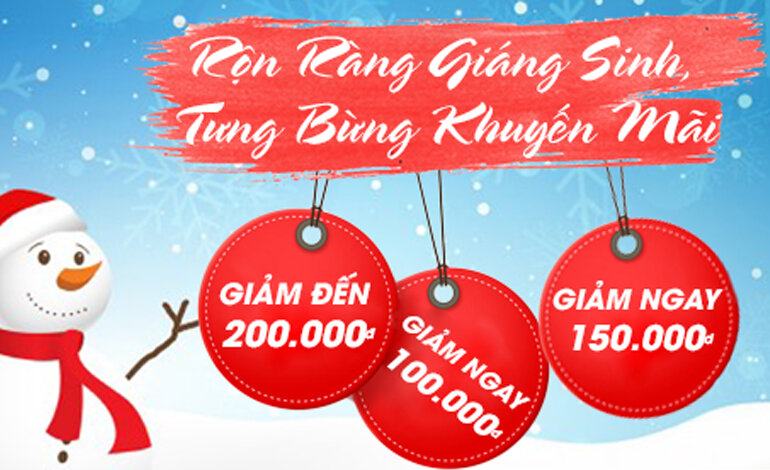 Khuyến mãi nhân dịp Noel - Noel 2018