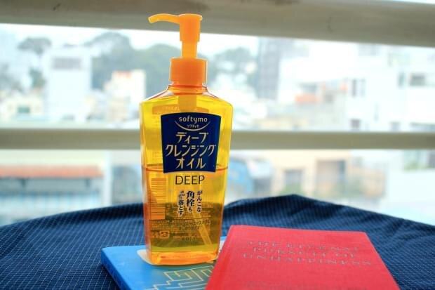 Review dầu tẩy trang Kose Softymo Deep Cleansing Oil Nhật Bản