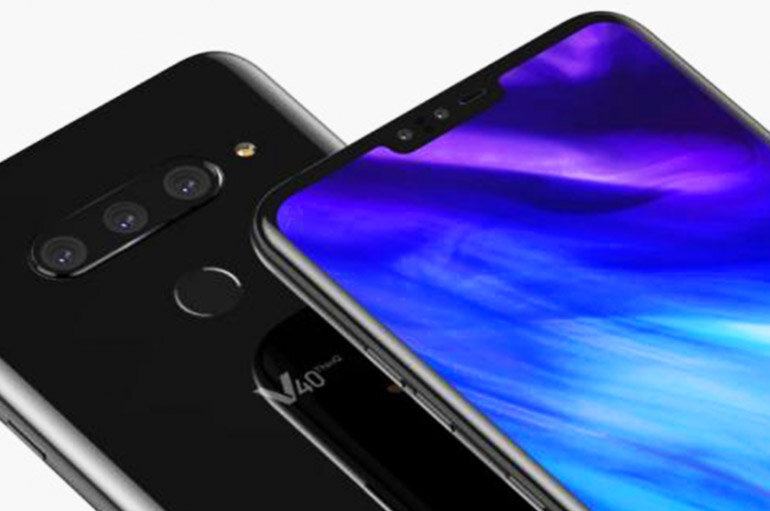 LG V40 ThinQ chính thức ra mắt: Thiết kế ấn tượng với 5 camera trước sau