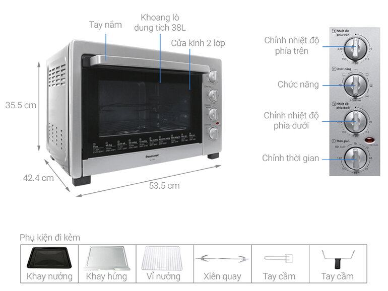 Panasonic PALN-NB-H3800SRA 1800W 38L