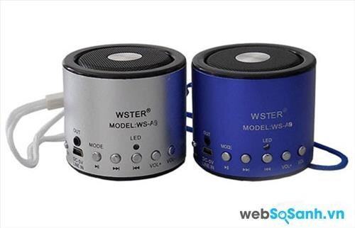 Đánh giá loa Bluetooth Mini Wster WS-Q9 – nhỏ gọn mà vô cùng hữu ích
