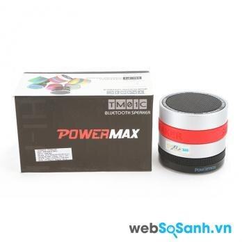 Đánh giá chi tiết Loa Bluetooth Powermax TM-01C tích hợp khe cắm thẻ nhớ